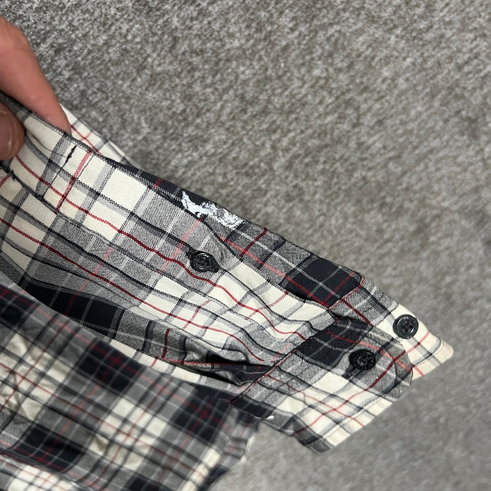 Sir Pendleton Mens Large Plaid Flannel Button Down Long Sleeve Shirt - Picture 8 of 13